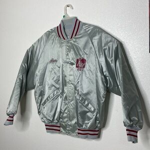 DeLong Men’s Vintage Nylon Bomber Jacket WPL 8936 NWOT